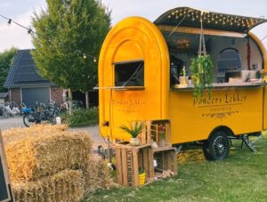 Foodtruck op locatie, bruiloft